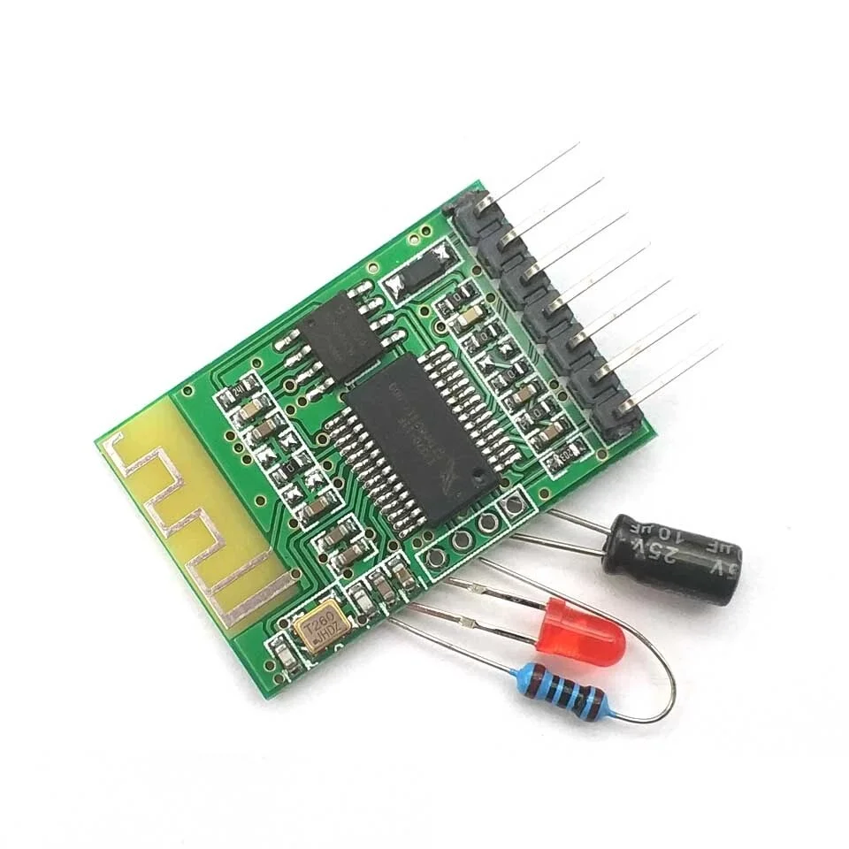 5V Bluetooth Audio Receiver Module 7 Pin Circuit Board