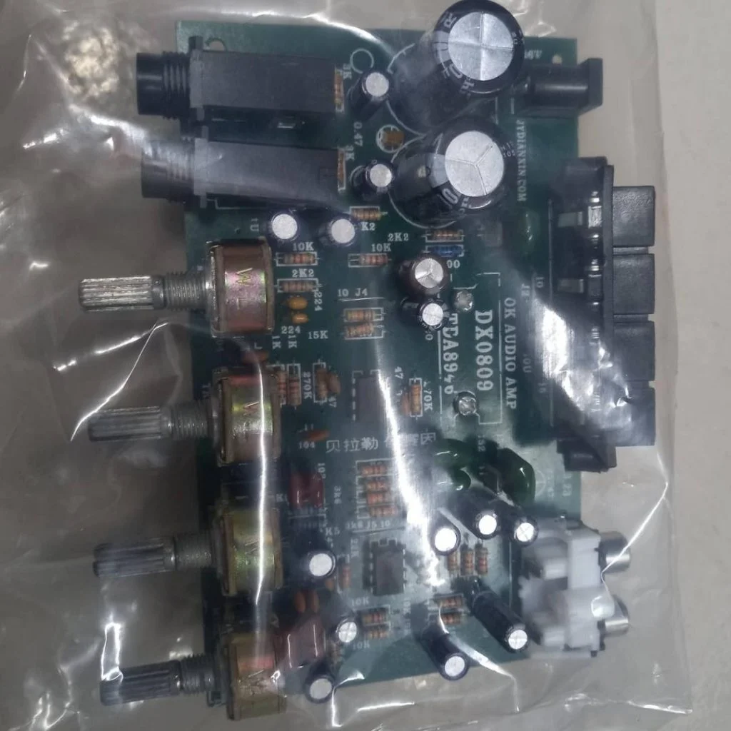 DX0809 TDA8946 40W Dual Channel Audio Amplifier 12V