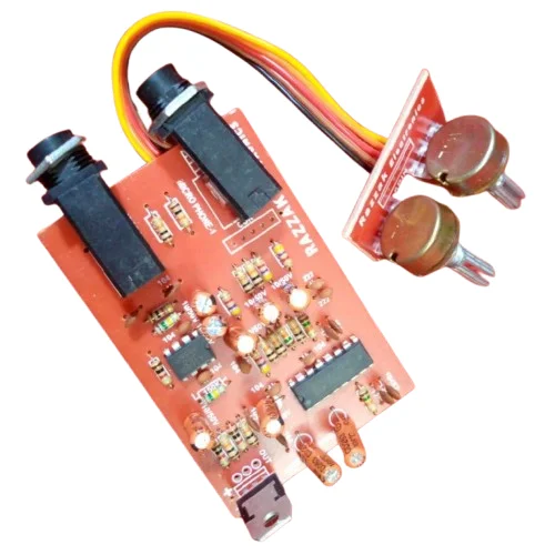 Indian PCB PT2399 Mini Echo Amplifier Board 2CH 5V Audio Circuit