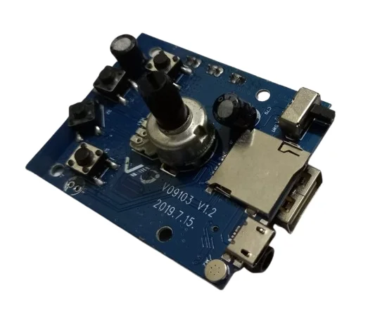 V09103 Bluetooth Audio Receiver Board USB 5V Dual Speaker