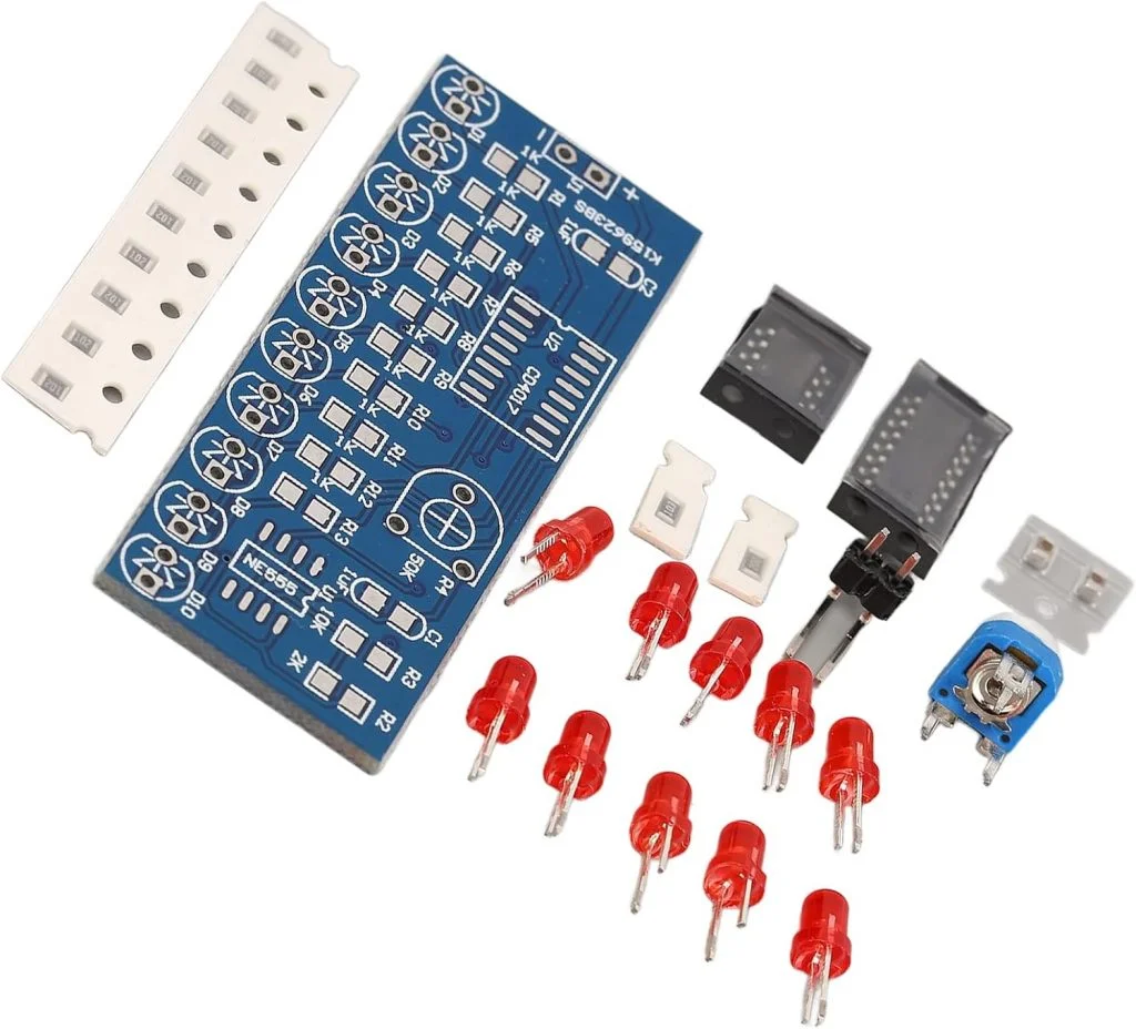 Water Flowing LED Module Driver DIY Kit NE555 CD4017 2.5-14.5V