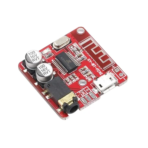 RED XY-BT-MINI 5V Bluetooth Audio Receiver MP3 Amp Board