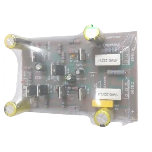 2 Transistor Amplifier Circuit for 5200 & 1943 IC Mono Boards
