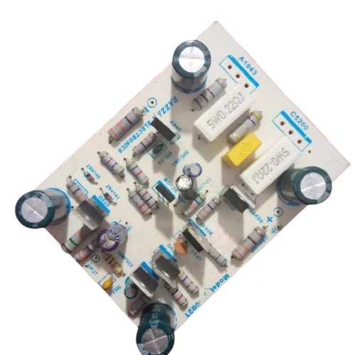 Indian PCB 2 Transistor Amplifier Circuit for 5200 & 1943 IC Mono Boards