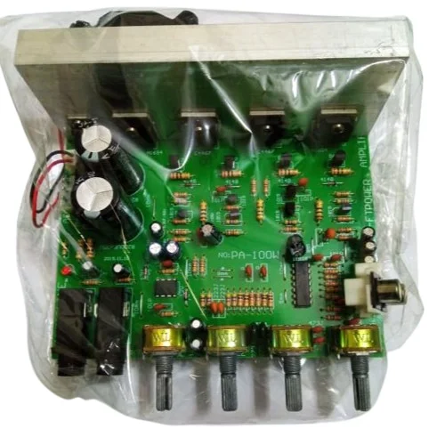 100W+100W 4 Transistor Dual Subwoofer Amplifier Board