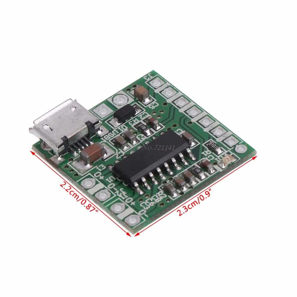 Micro USB PAM8403 5V Class D Audio Amplifier Board 3W x 2