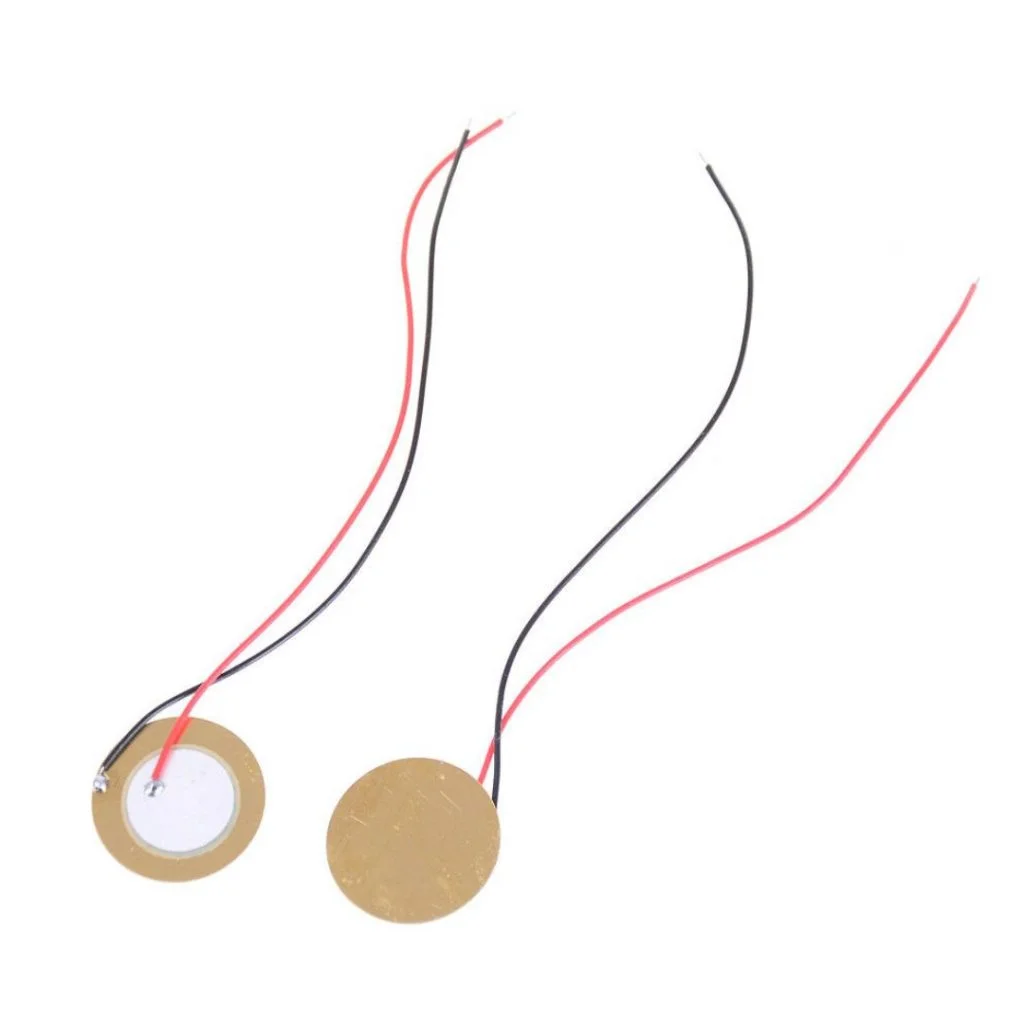 20mm Piezo Element Buzzer Copper Wire Vibration Knock Sensor