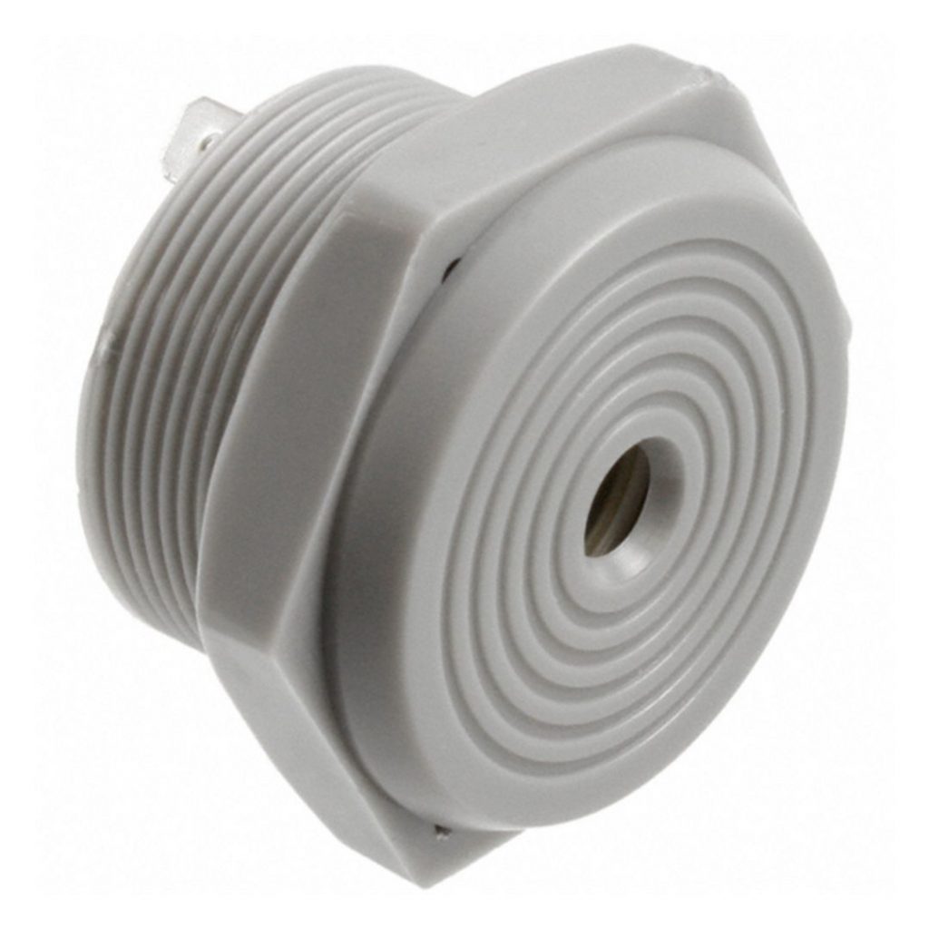 35mm Continuous Buzzer DC 3-24V 85dB Alarm Sounder Grey