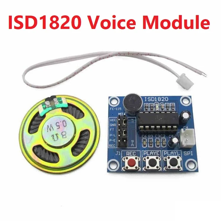 ISD1820 Voice Recording Module With Microphone And Speaker