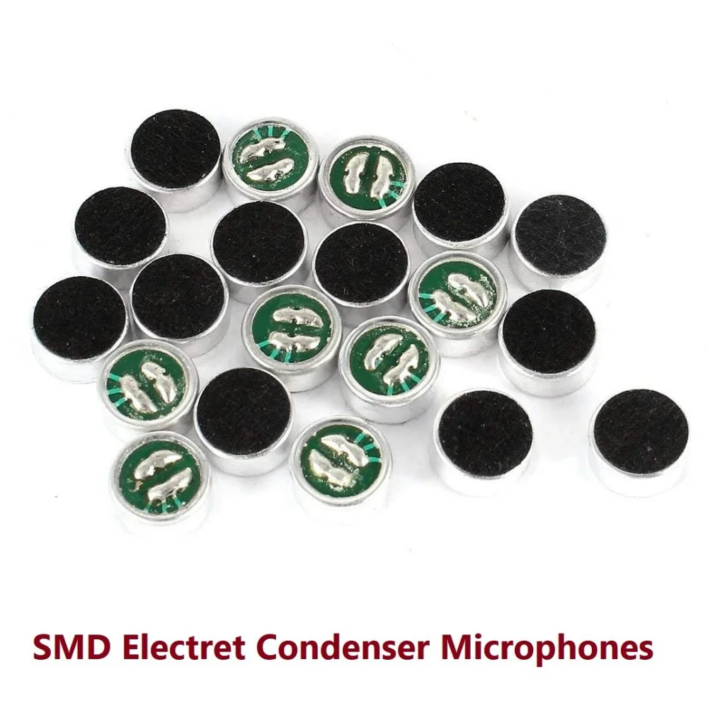 9mm SMD Electret Condenser Microphone Mini Mic for Audio Use