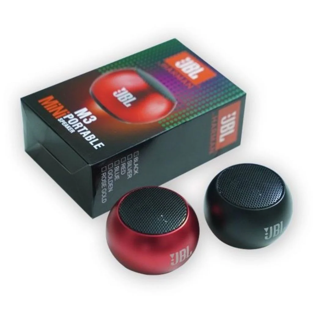JBL M3 Mini Portable Bluetooth Speaker Metal Body Rechargeable