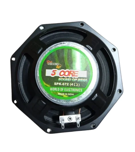 5 Core SPK-672 6 Inch 4 Ohm HiFi Speaker for Home Theater