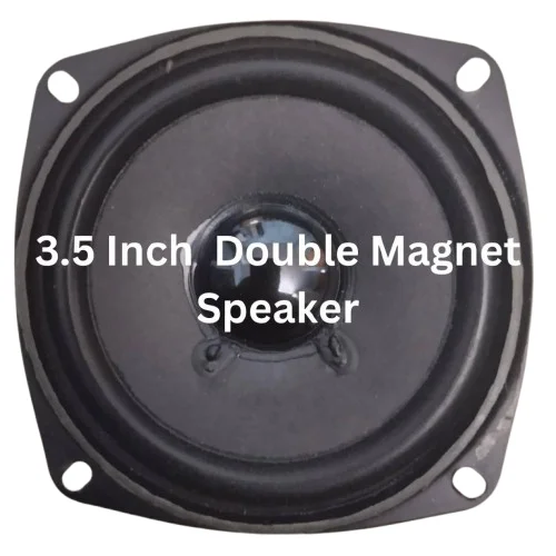 3.5 Inch 6W 4 Ohm Double Magnet Subwoofer for Home Theater