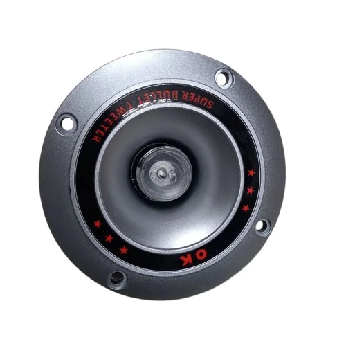LED With 4 Inch 75W Super Bullet Tweeter HiFi Car Speaker