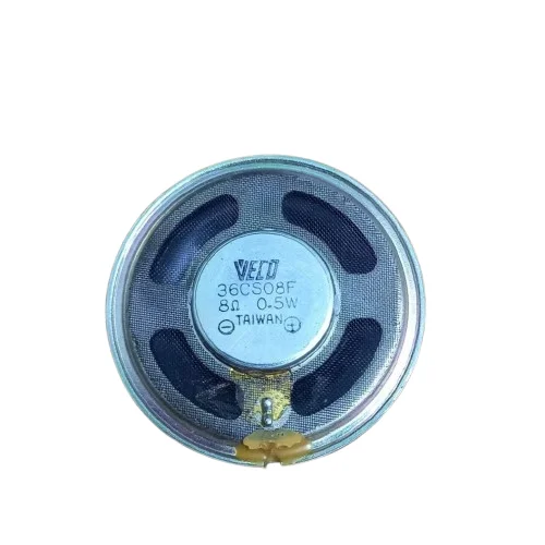 36mm Mini Speaker 0.5W 8 Ohm Internal Magnet Loudspeaker