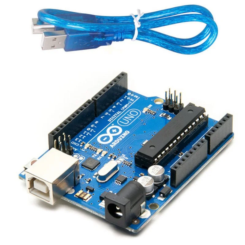 Arduino Uno R3 DIP ATmega328P Board With USB Cable BD