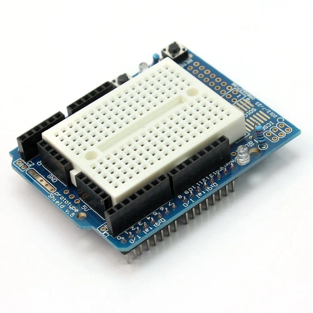 SYB-170 Arduino UNO R3 Proto Shield Kit with Mini Breadboard