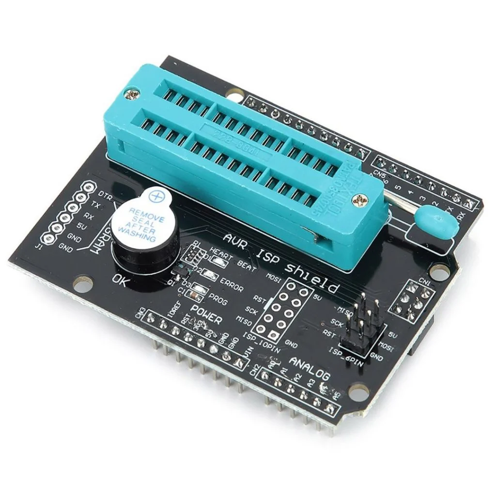 AVR ISP Expansion Shield for Arduino UNO R3 with Bootloader