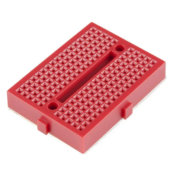Mini 170 Tie Points Red Breadboard for Arduino Projects