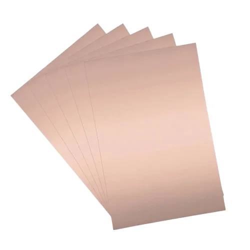 ZD 12x10 Inch Copper Clad Single Layer PCB Board Sheet