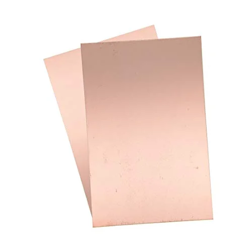 FR4 Copper Clad 13x6 PCB Single Layer Glass Fiber Sheet