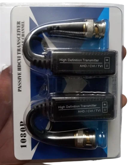 1080P AHD HDCVI HDTVI Video Balun Single Port Transceiver