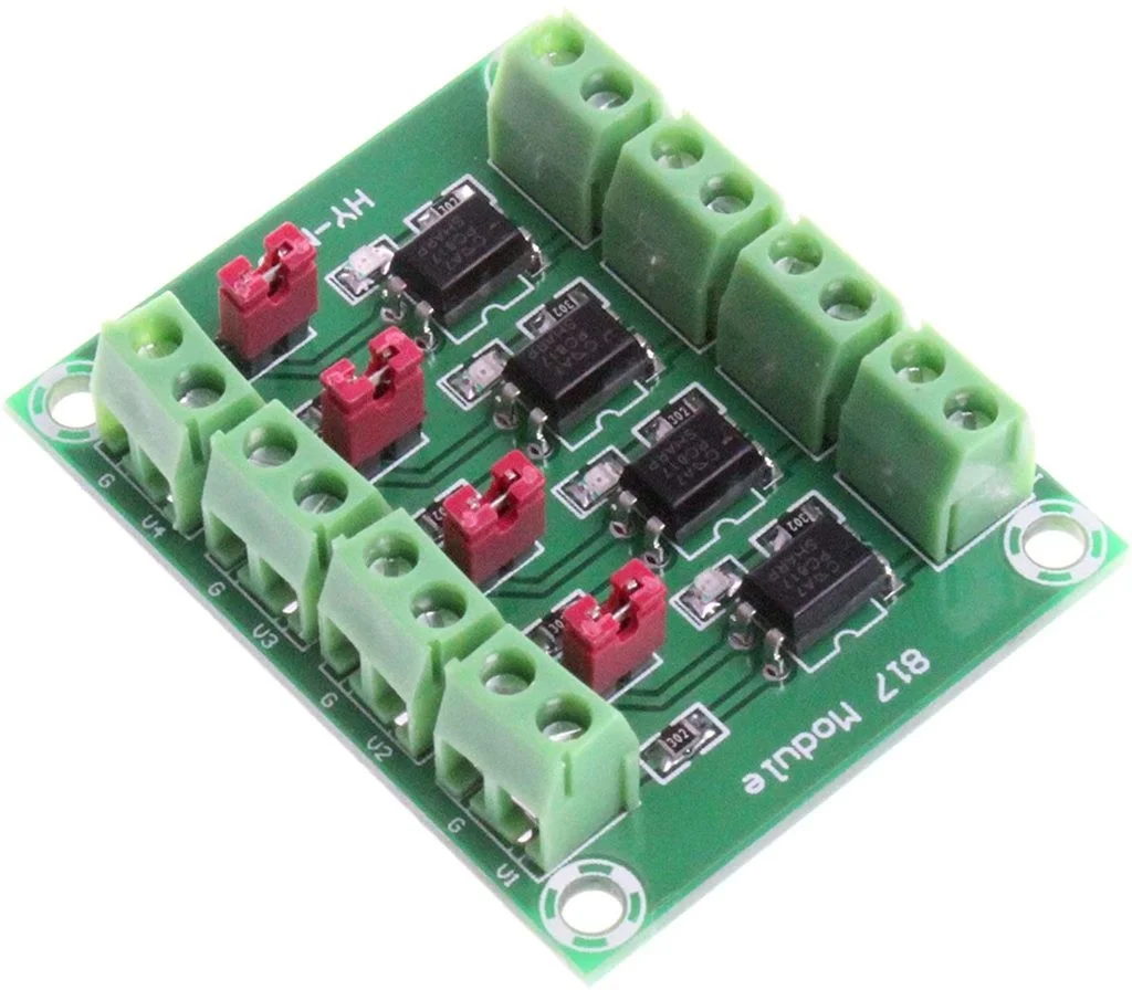 PC817 4-Channel Optocoupler Isolation Voltage Converter
