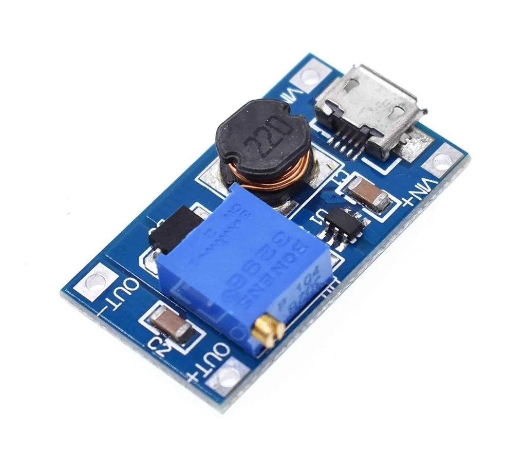 MT3608 DC-DC Step Up Converter 2V-24V to 5V-28V Module