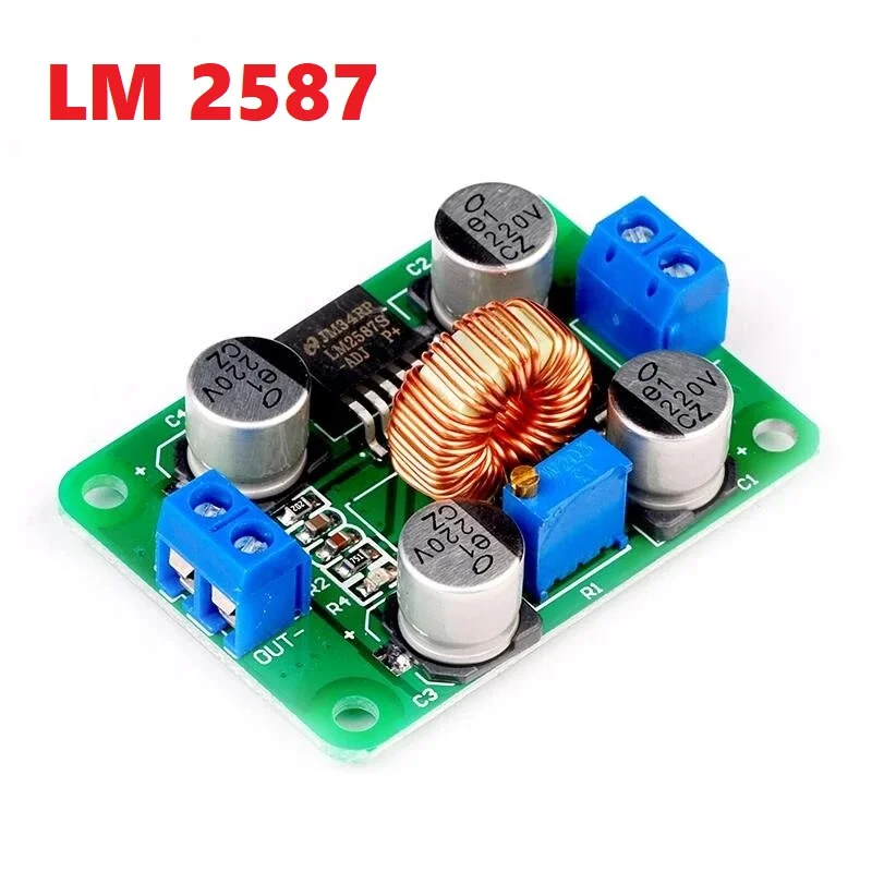 LM2587 Boost Converter 3-30V to 4-40V 5A Power Module