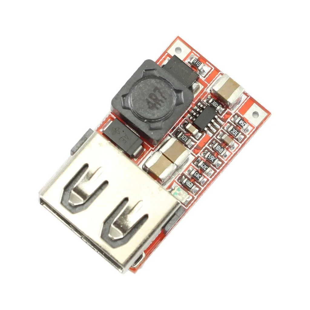 3A 5V Buck Converter 6V-24V to 5V USB Step Down Module