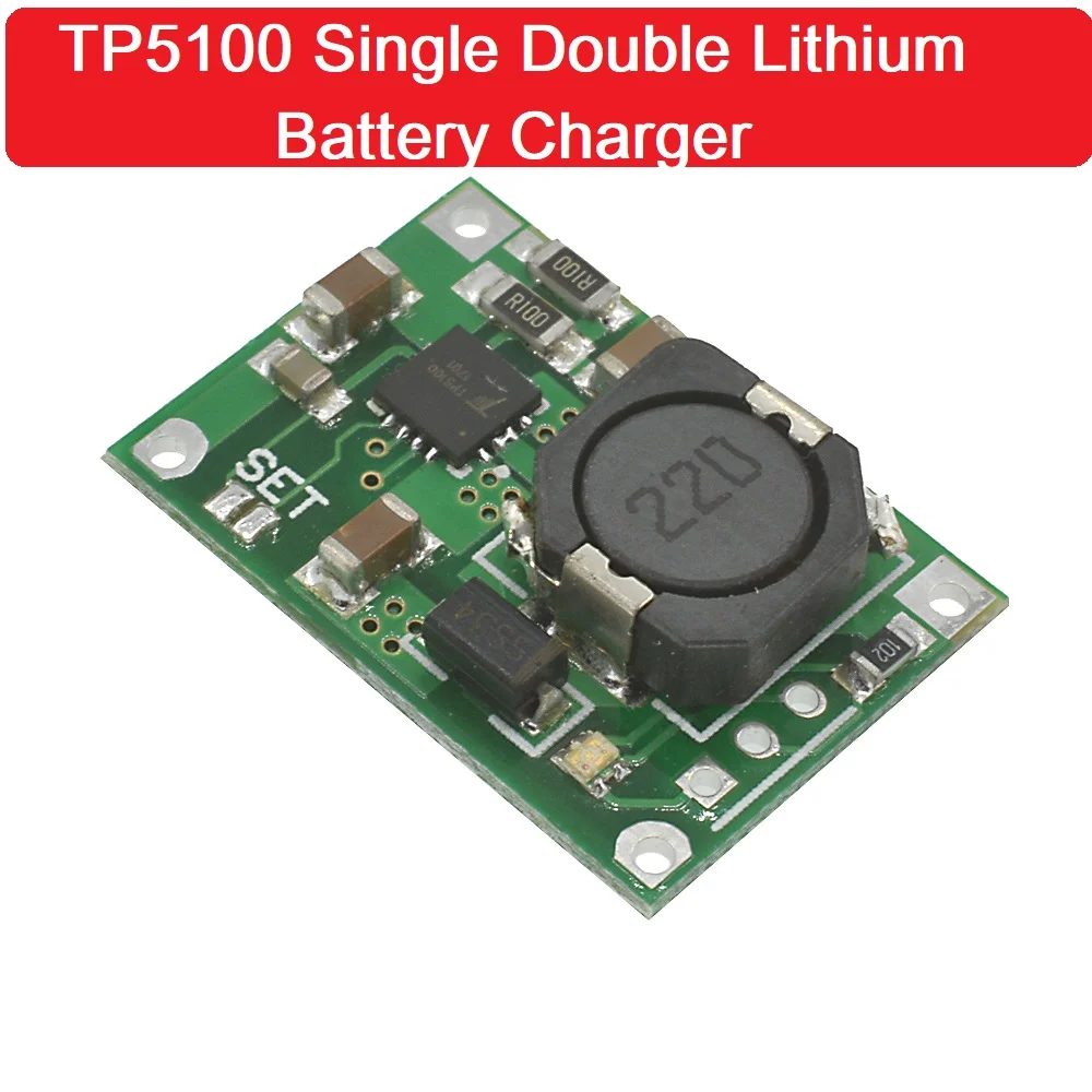 TP5100 Dual 18650 Charger Module 4.2V 8.4V 1A 2A Board
