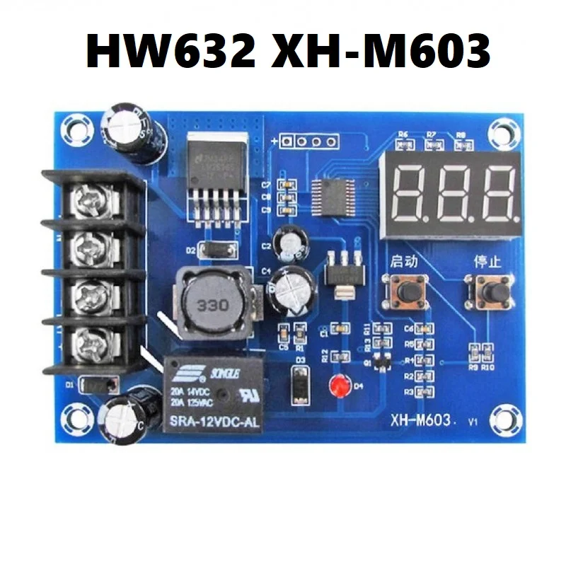 HW-632 XH-M603 Battery Charger Control Module 12-24V