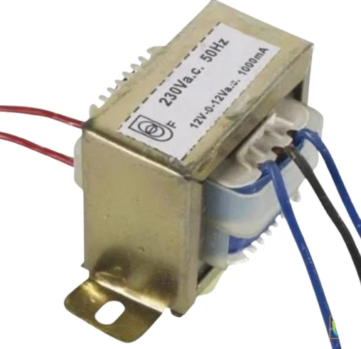 12V 1A 12-0-12V Step Down Transformer 1000mA Power Supply