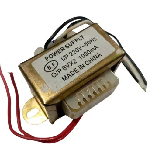 Buy 6V 1A 6-0-6V Step Down Transformer AC to DC Power Supply