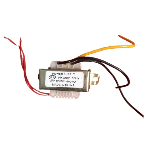 Buy 12V 600mA 12-0-12V Step Down Transformer Power Supply