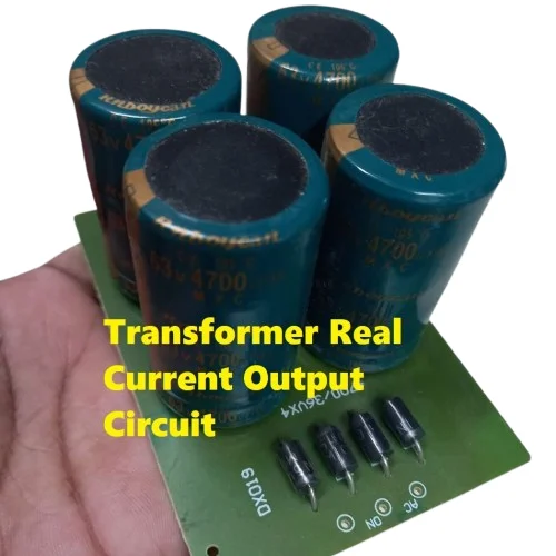 Buy REAL Current Output Transformer Circuit Board 4700uF 63V