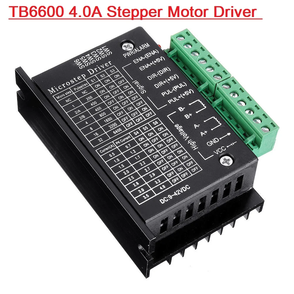 TB6600 Stepper Motor Driver 4A 42VDC for CNC & 3D Printer