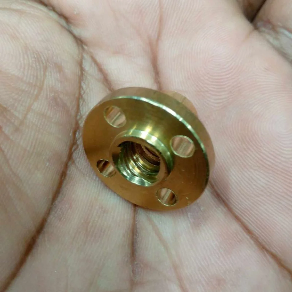Buy T6 8mm Copper Nut for 3D Printer CNC Lead Screw BD