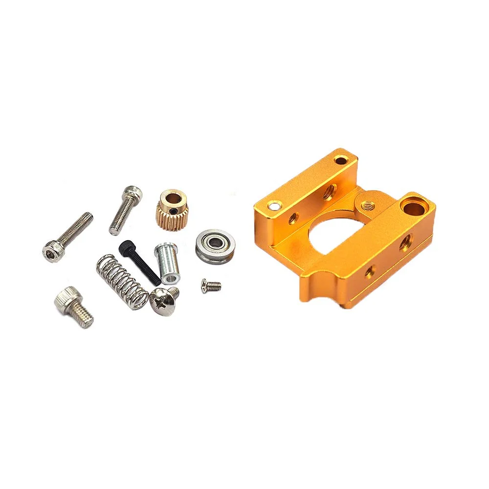 Buy Metal Hand MK8 Extruder Aluminum Frame Block DIY Kit