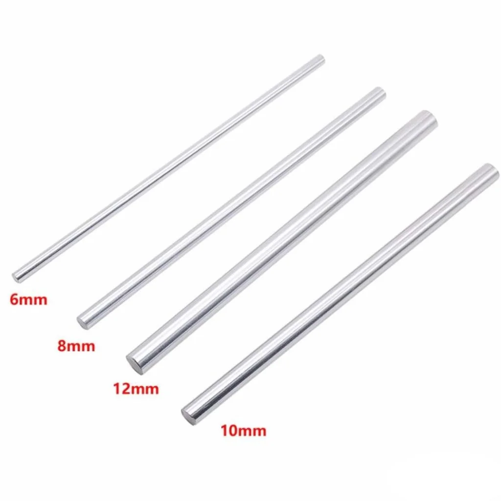 Buy 8mm x 400mm Chrome Linear Rail Shaft for CNC 3D Printer