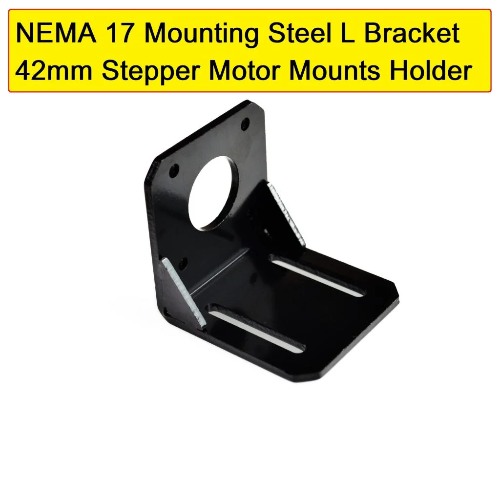 Buy 42mm NEMA 17 Stepper Motor Mount Bracket Alloy Steel