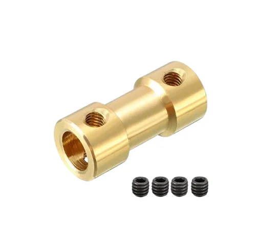 Buy 5mm to 3.17mm Copper Motor Shaft Coupler Joint DIY