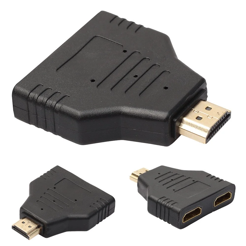 Buy 2-in-1 HDMI Splitter Adapter Dual HDMI Female 1080P HD