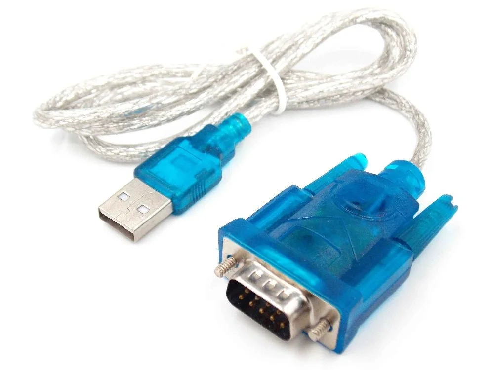 Buy USB to RS232 Cable CH340 Chip 9 Pin Converter Adapter
