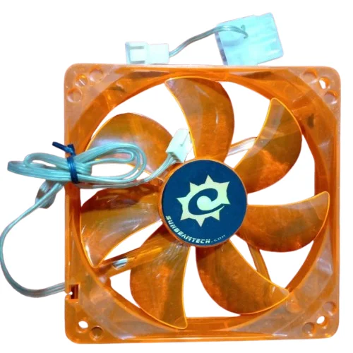12V 5 Inch Heavy Cooling Fan with UV LED for Computer PC