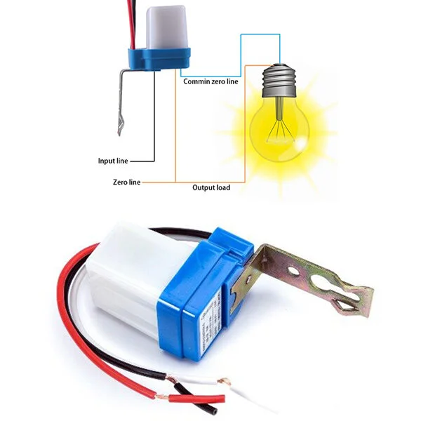 AS-10 Automatic Day Night Light Sensor Switch 220V 10A