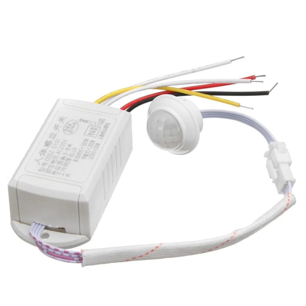 IR LED Strip 220V with PIR Motion Sensor for Automatic Light