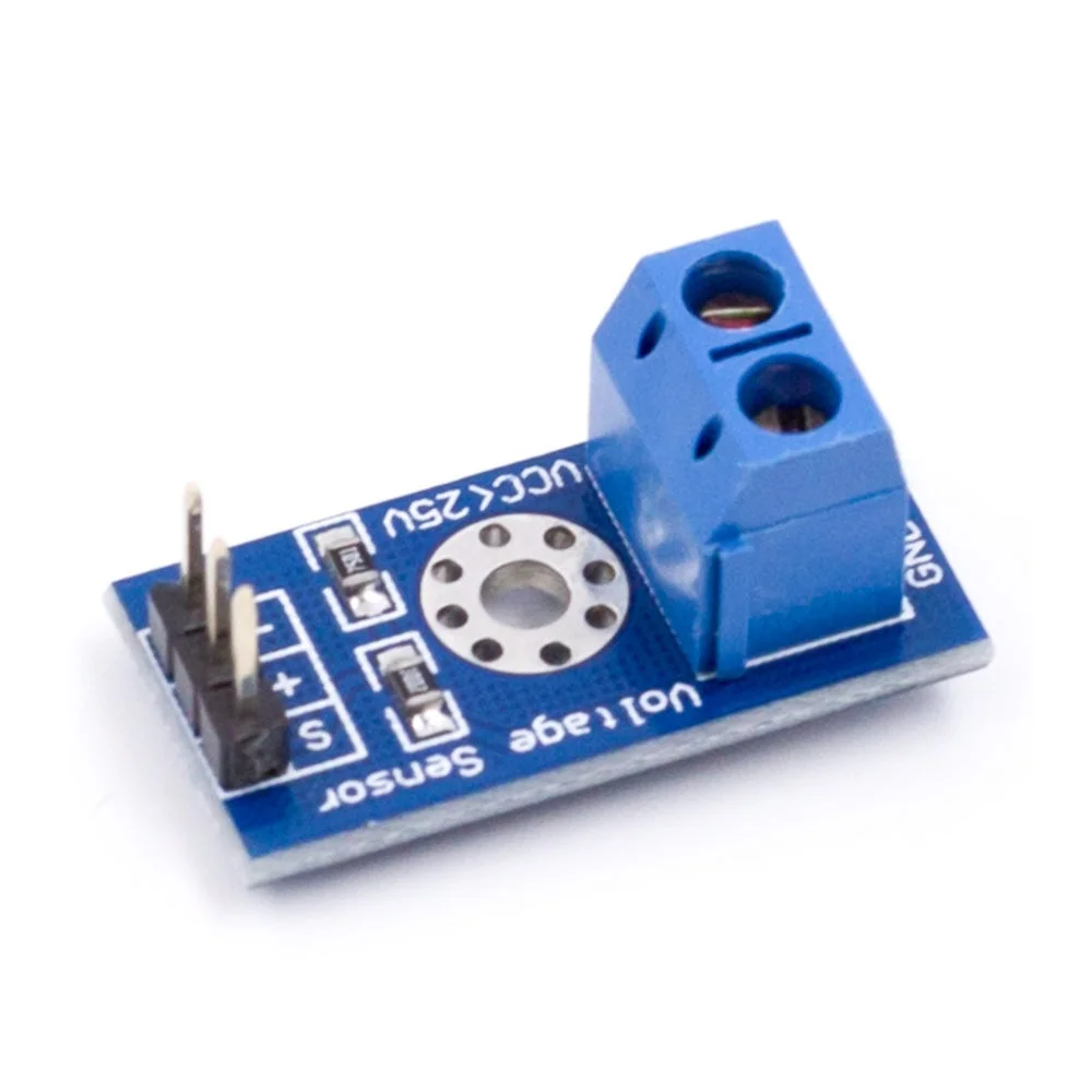 Voltage Detection Sensor Module 3 Pin DC 0-25V Board