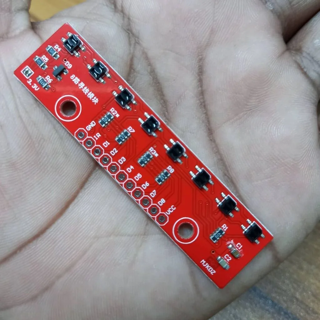 QTR-8RC 8CH IR Line Sensor Reflectance Array Module