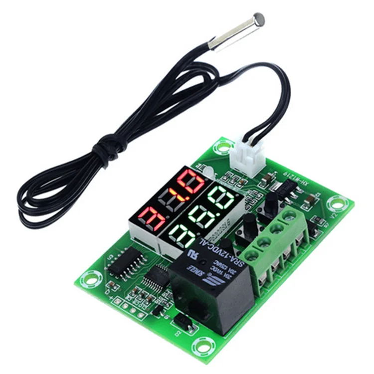 W1219 Digital Thermostat Dual LED Temp Controller 12V